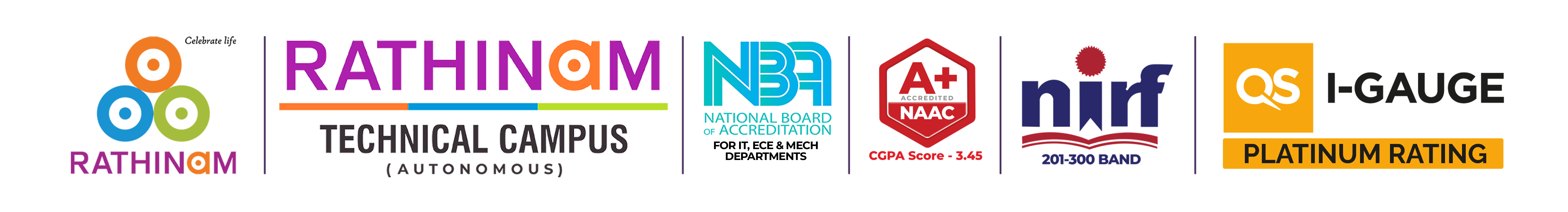 Rathinam Technical Campus & Accreditations Banner